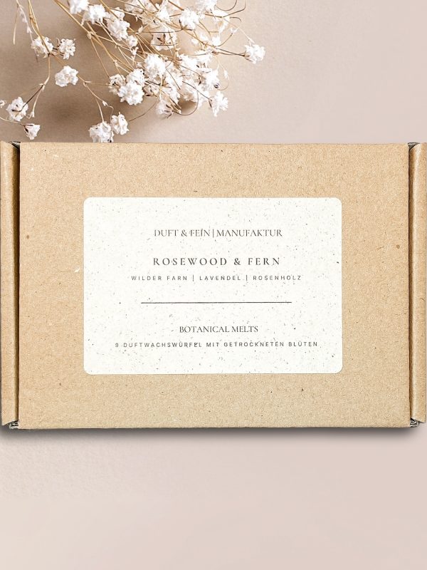 Duftmelts "Rosewood & Fern"