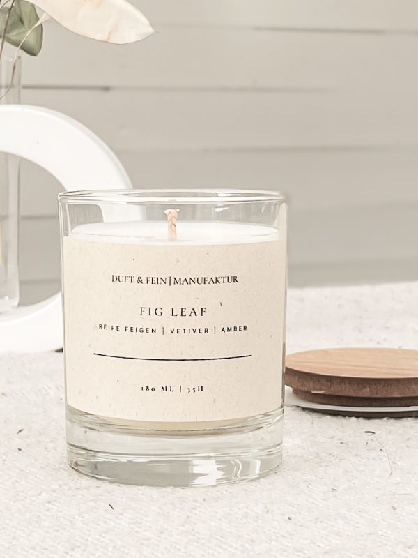 Duftkerze im Glas "Fig Leaf"