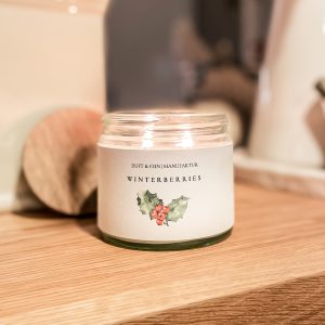 Duftkerze im Glas "Winterberries"