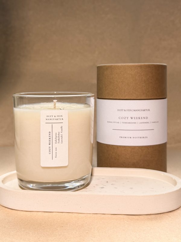 Premium Duftkerze "Cozy Weekend"