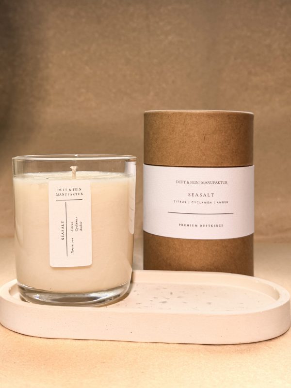 Premium Duftkerze "Seasalt"