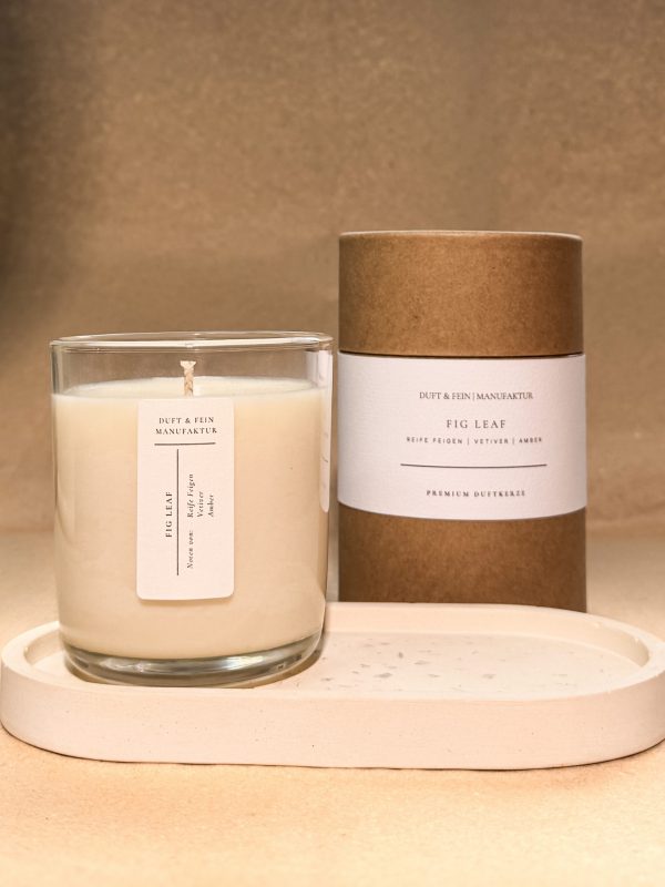 Premium Duftkerze "Fig Leaf"